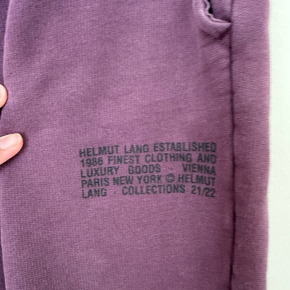 Helmut Lang Jogger Sweat Pants - Picture 2 of 6